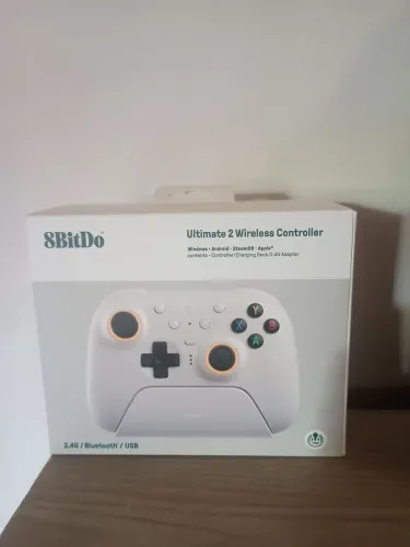 Controle 8BitDo Ultimate 2 NOVO NA CAIXA