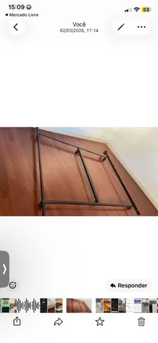 VENDO CAMA DE CASAL KING SIZE USADA PORÉM EM ÓTIMO ESTADO