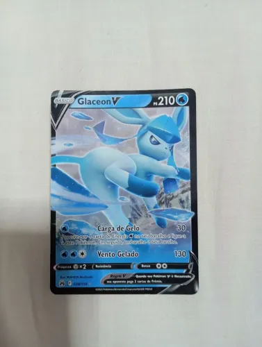 Carta Pokémon TCG Glaceon V