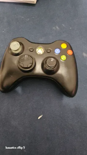 Controle Xbox 360 original com bateria e carregador novo