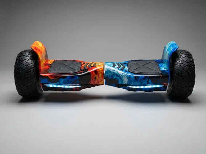 Skate elétrico hoverboard, pneu 8,5? - Adultos e crianças 