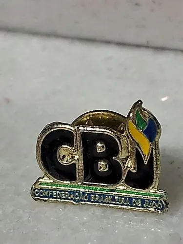 Broche do CBJ Confederação Brasileira de Judô (Item de Colecionador)