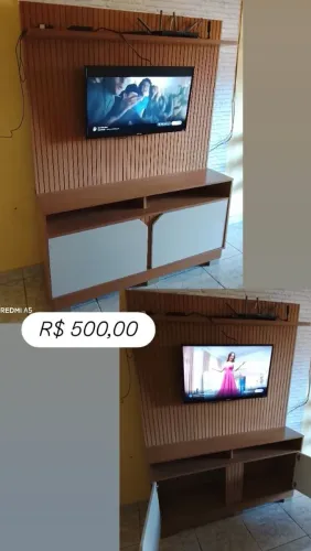 Rack sala com painel