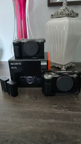 Kit 2 cameras Sony A7C oportunidade