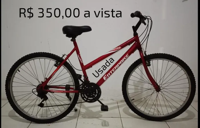 Bicicleta feminina R$ 350,00