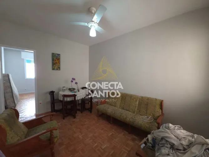 Apartamento com 2 quartos, Itararé, São Vicente, Cod: 2103