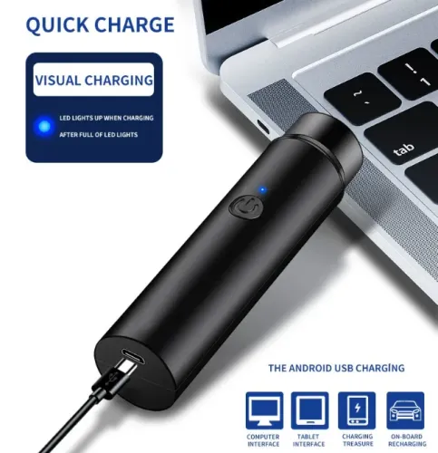 Mini Barbeador usb Elétrico Portátil