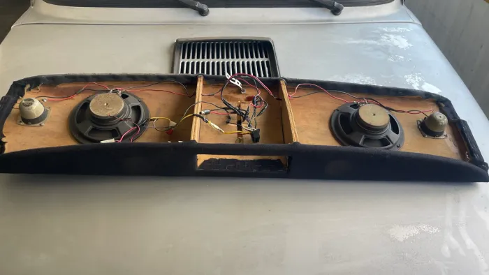 Console de teto para Fiat 147