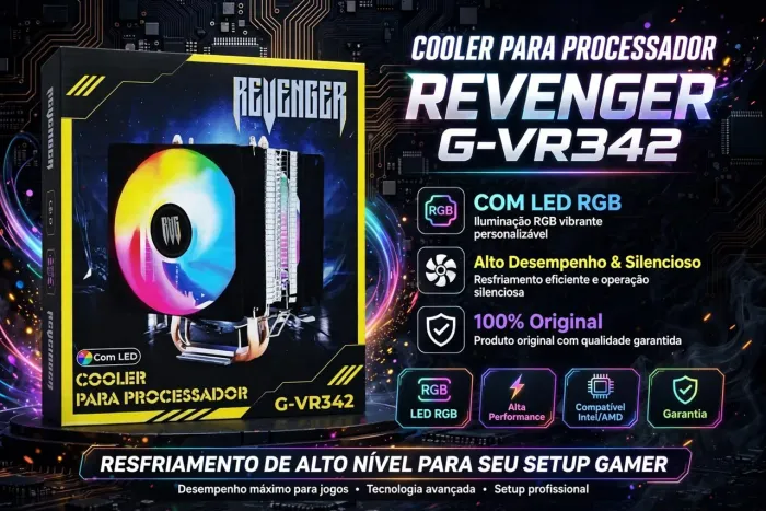 Cooler para processador Revenger RGB