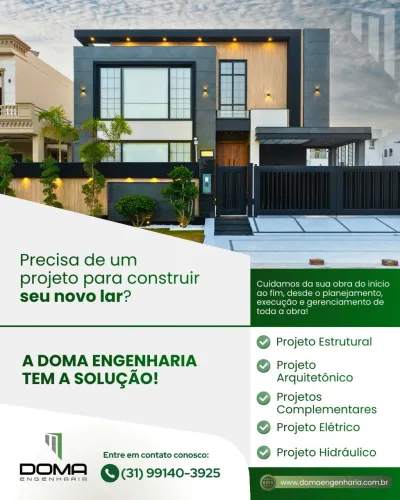 Projetos e Empreiteiro de obras Residenciais e Industriais 