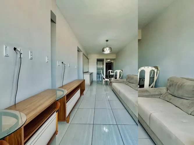 Apartamento 3 quartos (2 suítes) semimobiliado para alugar no Bessa, em João Pessoa