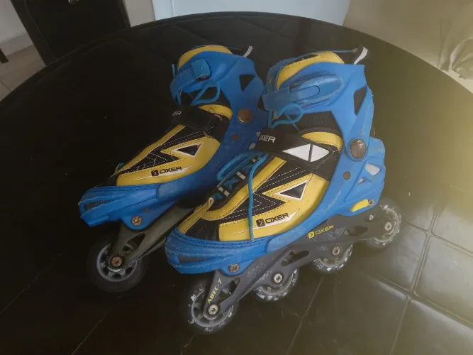 Patins profissional oxer Centauro tamanho ajustável