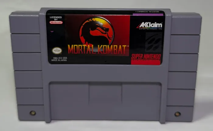 Mortal Kombat Super Nintendo Original