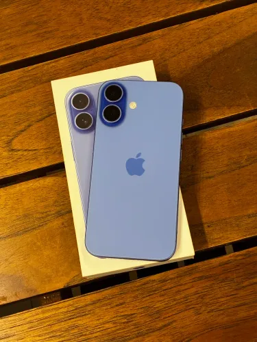 iPhone 16 256GB Azul Bateria 91% TODO ORIGINAL