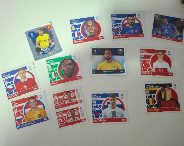 Figurinhas da EuroCopa 2024