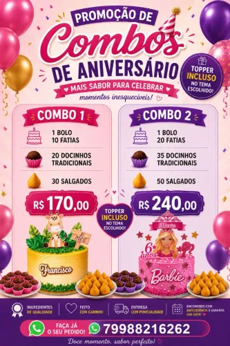 Bolo de aniversário