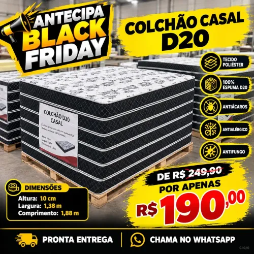 Colchão casal D20 