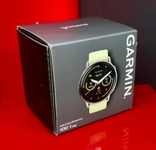 Garmin Relógio Venu 4 - CITRON - 45MM - Produto Novo com Garantia da Loja