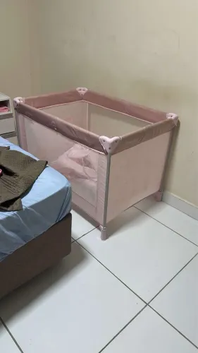 berço cercado novo