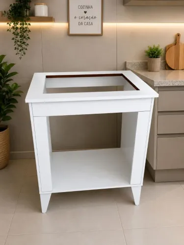 Balcão Para Fogão Cooktop 100%mdf