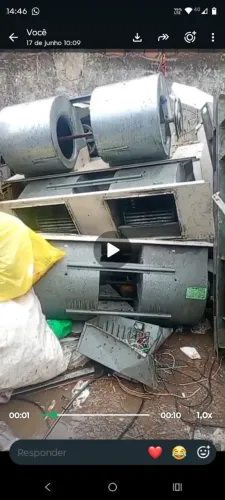 Refrigeração . Sessão ventiladora Splitão .(Usadas) .