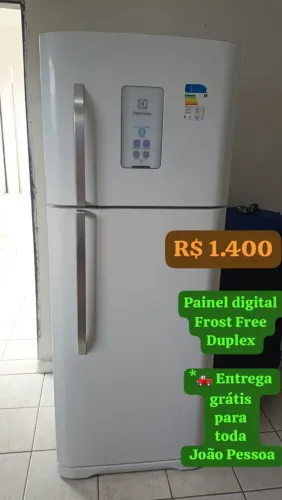 Geladeira Com PAINEL DIGITAL, entrega grátis para toda João Pessoa 
