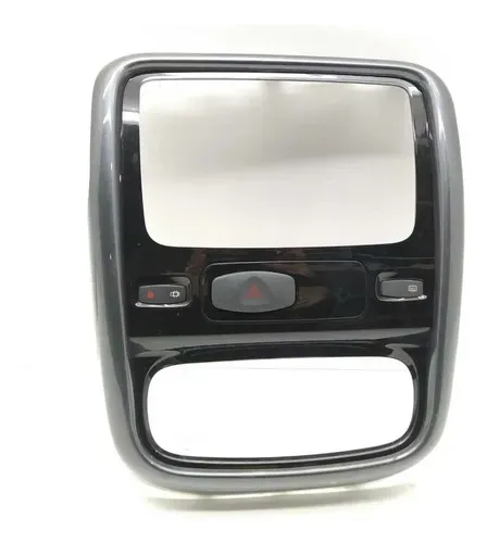 Moldura Painel Central Renault Duster 2015 Preto Brilhante