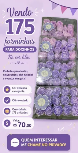 FORMINHAS PARA DOCES