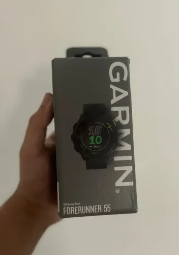 Garmin Forerunner 55 Preto - Novo