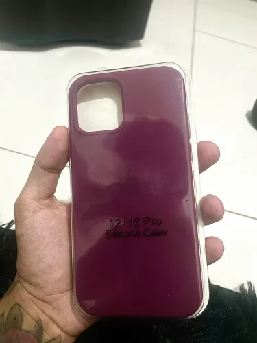 Case de silicone iPhone 12/12pro