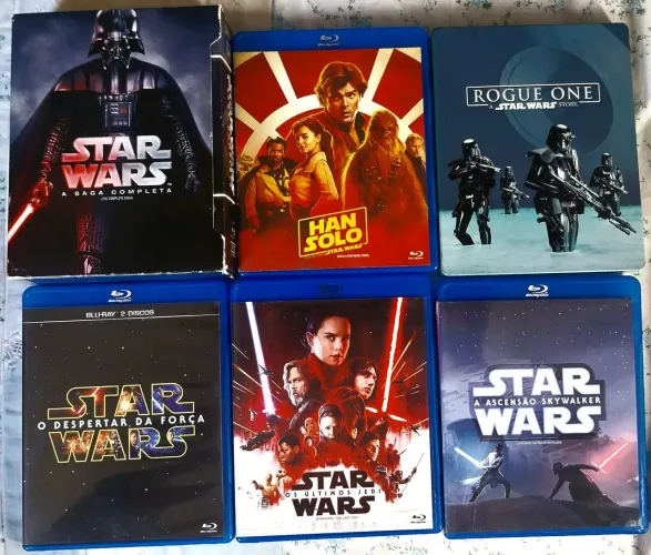 COLEÇÃO COMPLETA STAR WARS (BLU-RAY)