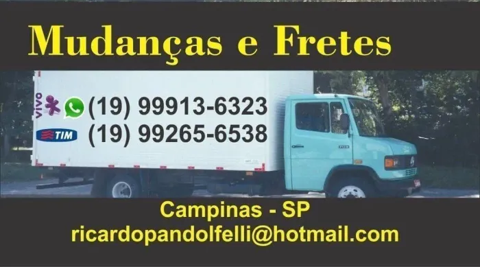 Mudança e carretos