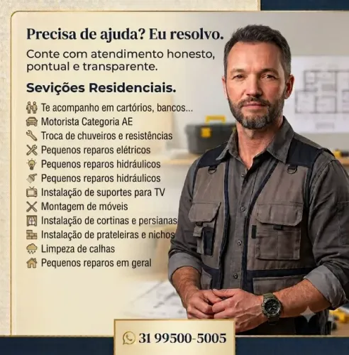 Pequenos Reparos e Serviços Residenciais - Marido de Aluguel