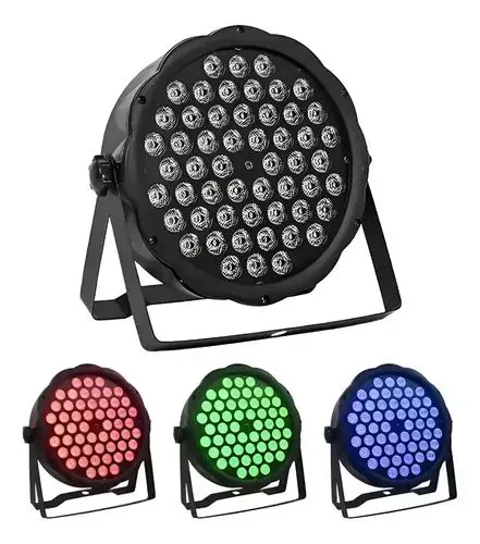 Canhão refletor Fast 54 leds rgb 