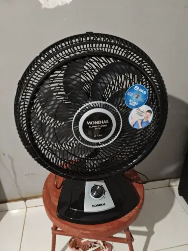 Ventilador mundial Turbo 40 cm 8 pás 140w 220v