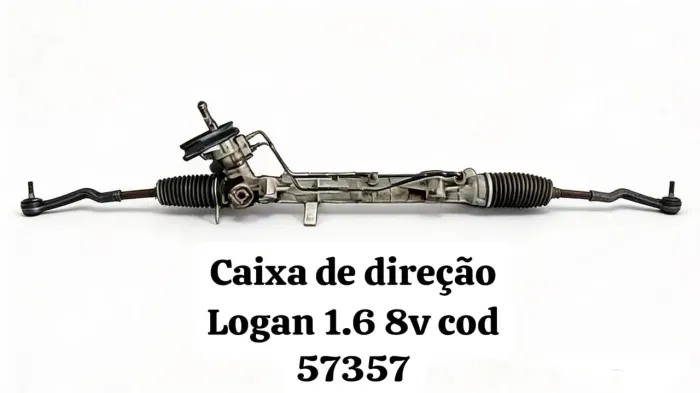 Caixa de direção hidráulica Logan 1.6 8v