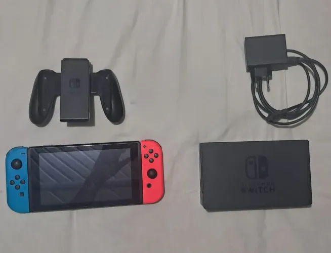 Nintendo Switch Desbloqueado 128GB Original Nintendo + Acessórios