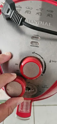 Air Fryer Mundial em ótimo Estado