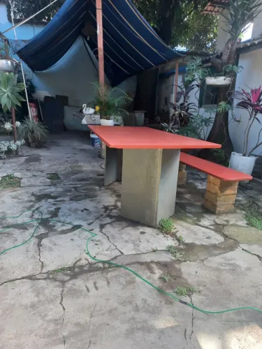 Mesa grande ardósia