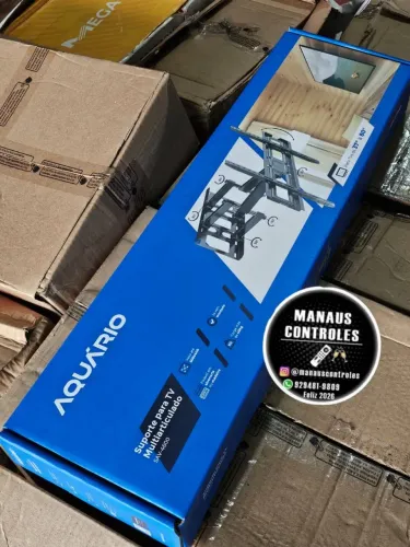 Suporte para tvs até 80 polegadas multi articulado Braço longo