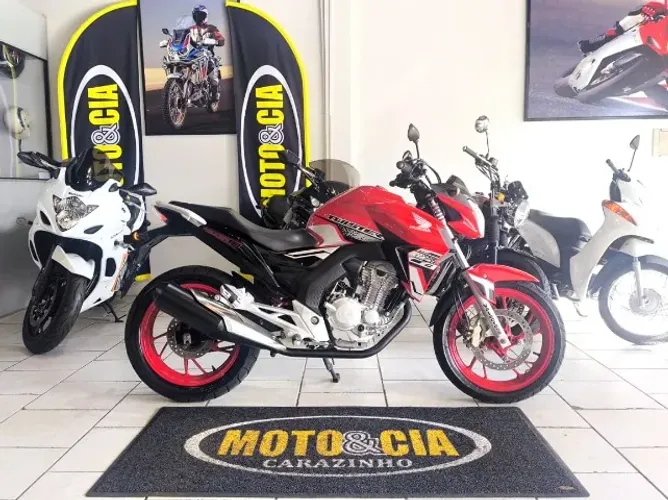 HONDA CB 250 TWISTER FLEX VERMELHA 2021