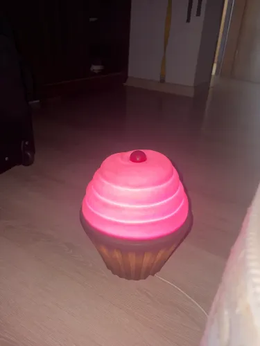 Luminária cupcake Imaginarium com lâmpada
