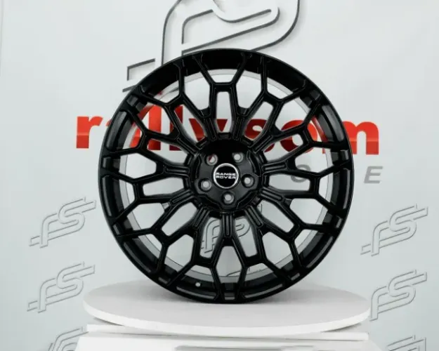 Jogo de Roda Land Rover Defender Preto Semi-Brilho 5x120 - 23x10 Offset 38 (NV)