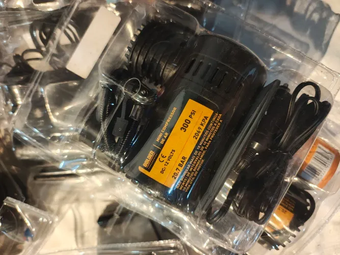 Lote Fechado 20 Mini Compressores De Ar 12v 300psi- no estado