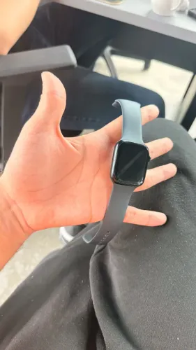 Apple watch SE 2ª Geração (44 mm Titanio) - garantia ate 28/08/26