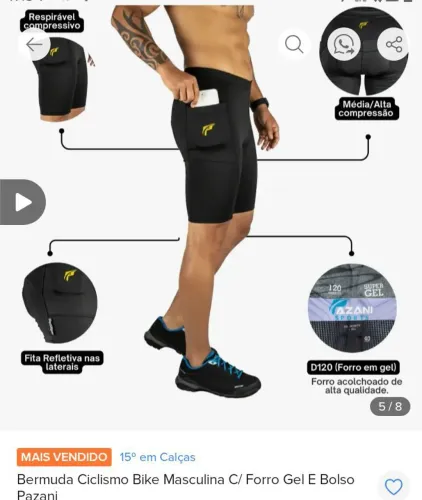 ROUPA DE CICLISMO