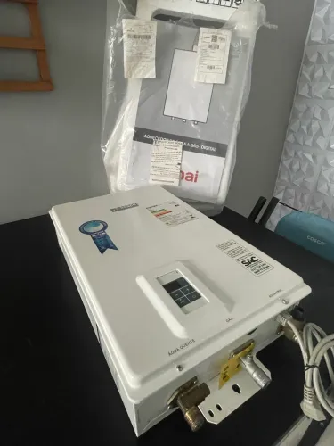 Aquecedor a gás digital 27L