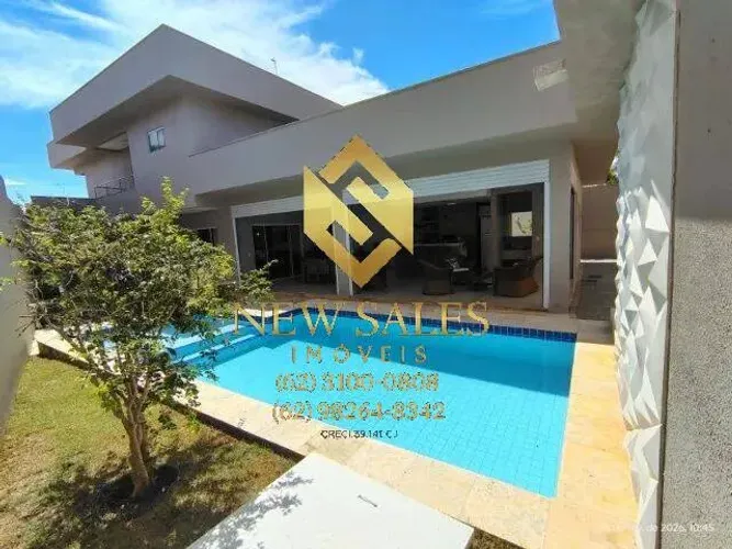 Casa em condominio- 4 suítes, 4 vagas, 355m², armários- Portal do Sol II