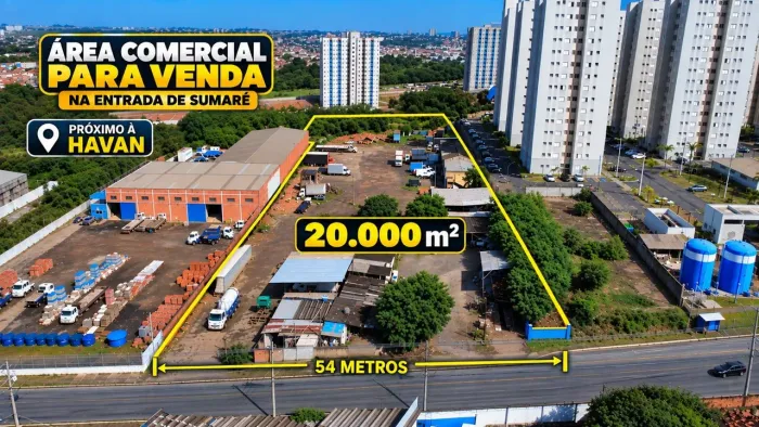 Área à venda, 20.000 m² por R$ 11.000.000 - Jardim Bela Vista - Sumaré/SP