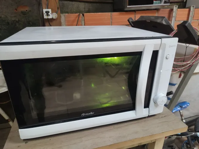 Forno Elétrico Muller 45L funcionando perfeitamente